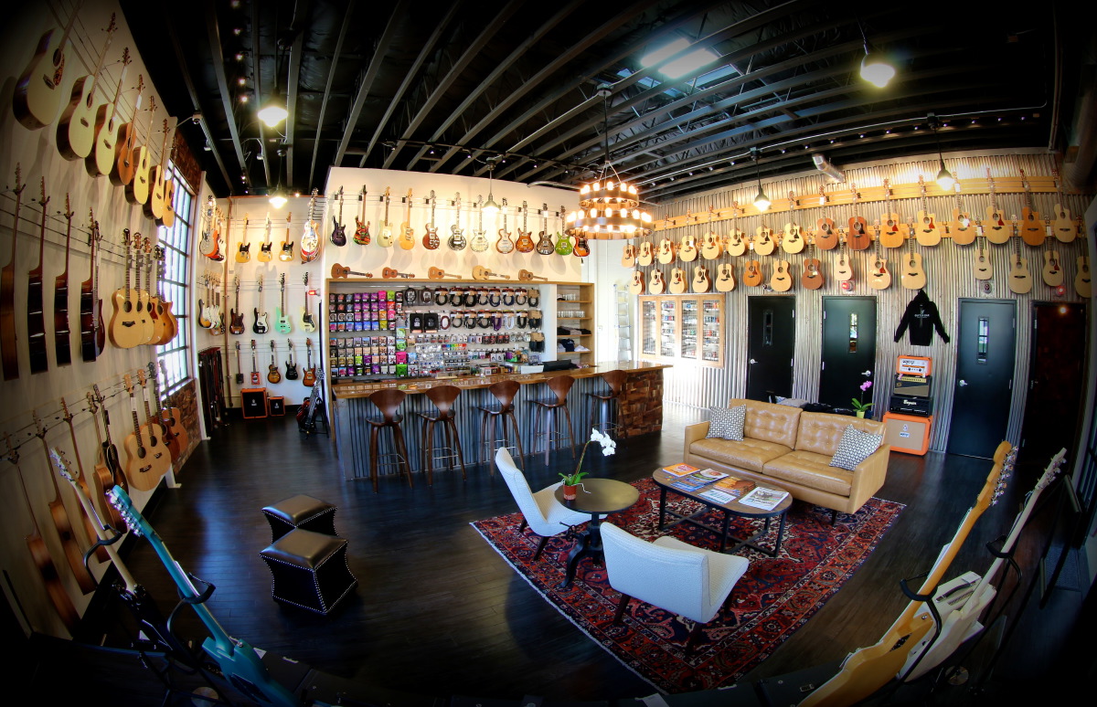Google Business View of Santa Barbara Guitar Bar created by 805 Productions for Google Maps, Google Search and Google+ 