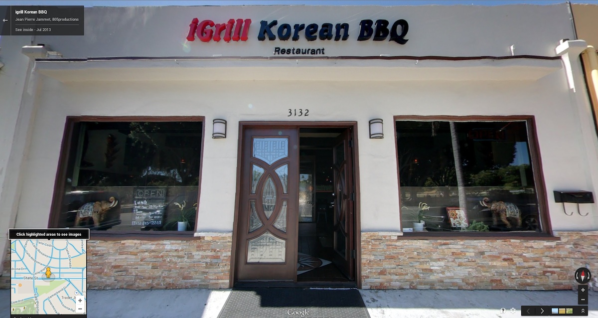 igrill Korean BBQ restaurant Santa Barbara