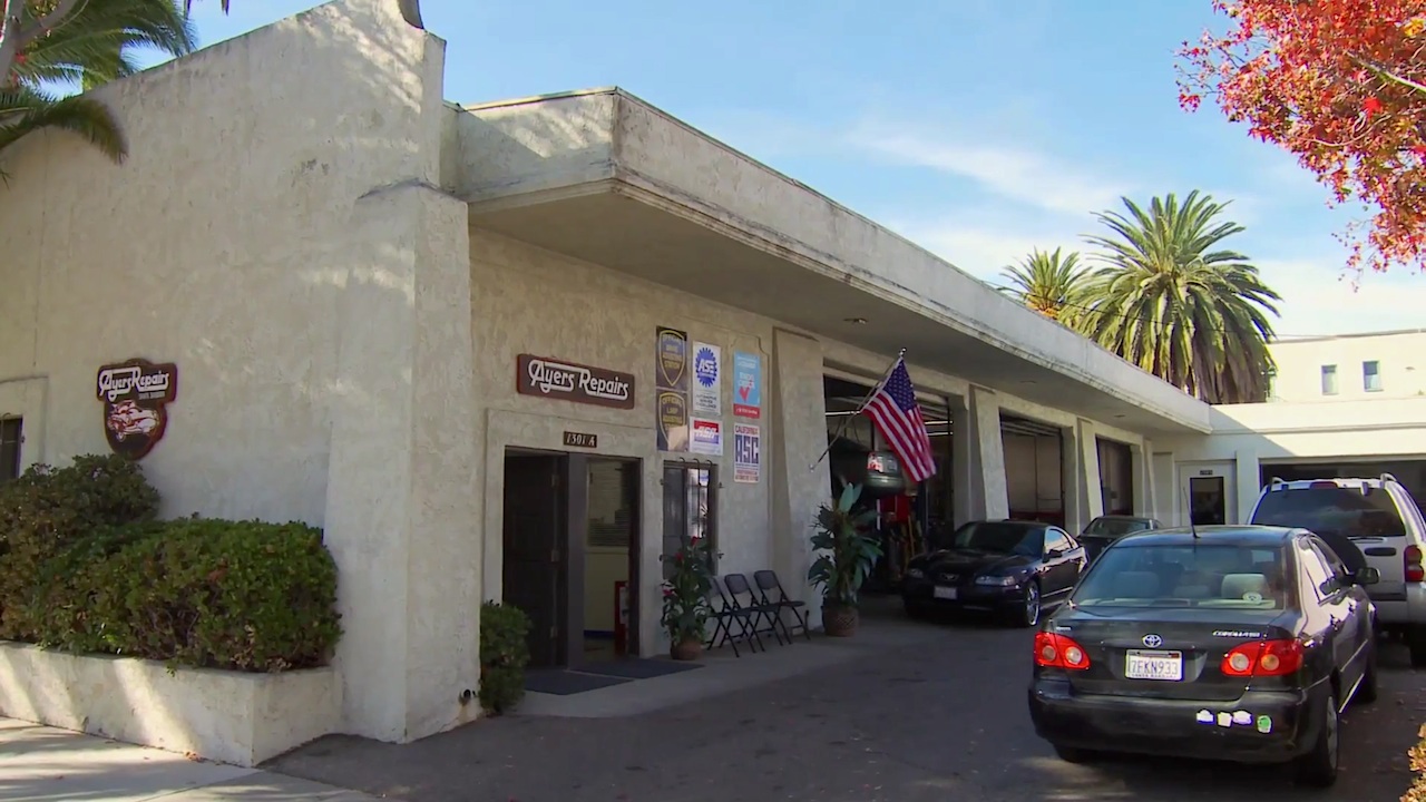 Ayers Automotive Repairs: "We care for you and we care for your car." Santa Barbara #1 auto repair shop in Santa Barbara.
