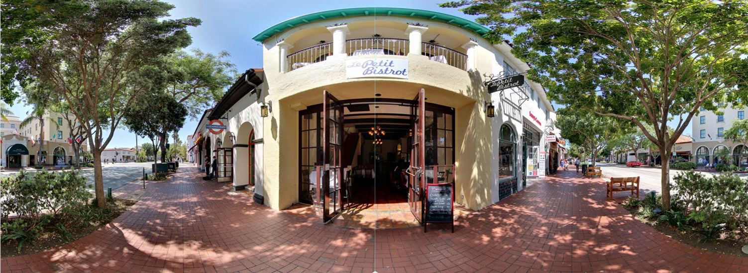 Le Petit Bistrot provided authentic French bistrot food. Traditional dishes and modern French bistrot classic dishes are offered in a comfortable setting in the heart of Santa Barbara. Google Street View Trusted created by 805 Productions Santa Barbara.